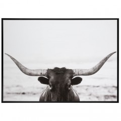 WALL DECO CANVAS FORO BULL - PHOTO, PRINTS